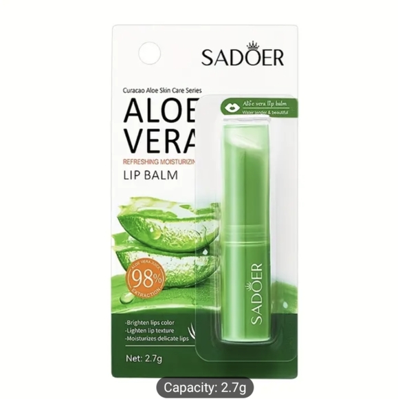 SADOER 98% ALOE VERA. Nourishing Lip Balm. Lip Care - Picture 2 of 6